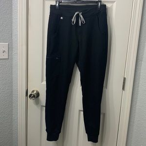 FIGS Black Zamora Joggers